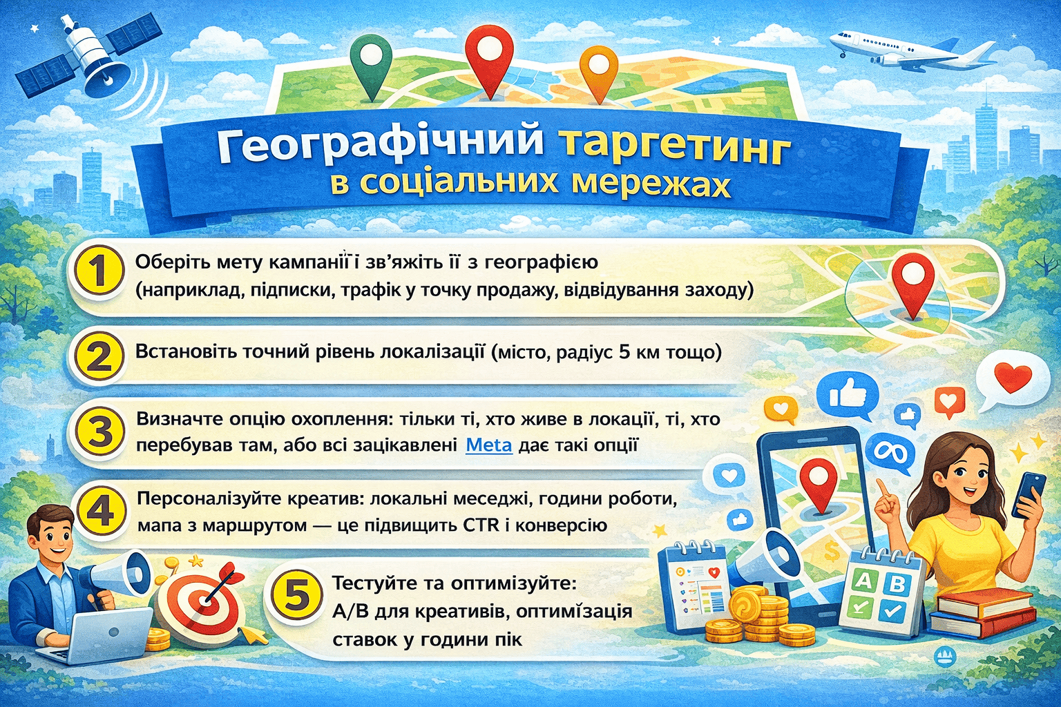 Географический таргетинг в социальных сетях